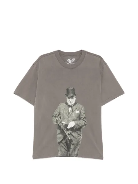 Melt graphic-print T-shirt