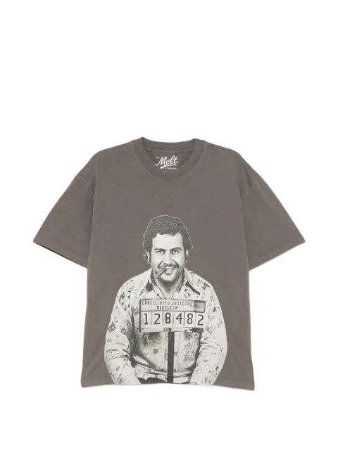 Melt graphic-print T-shirt