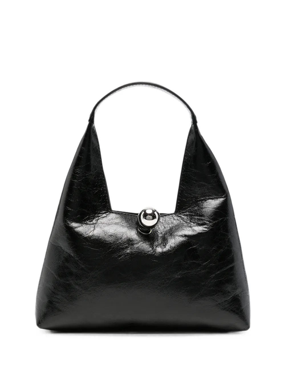 Marni Trapeze ball-clasp tote bag - Nero