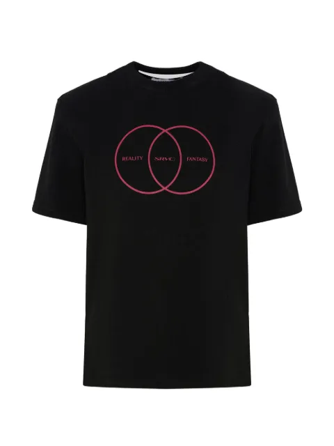 SRVC Studio playera con estampado gráfico