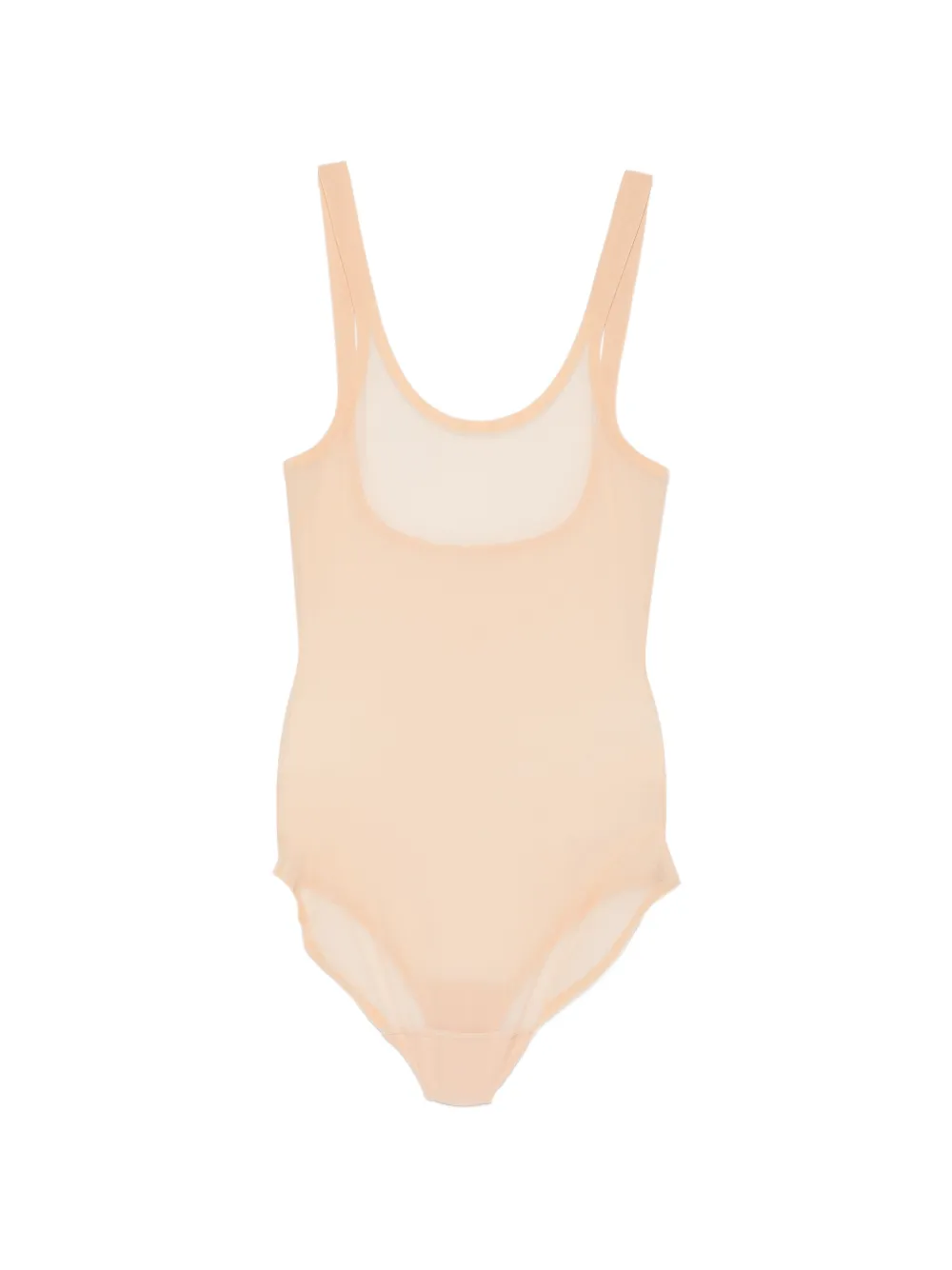 Wolford scoop-neck mesh bodysuit - Toni neutri