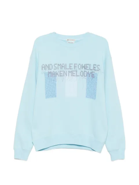 JW Anderson sudadera Foweles en intarsia