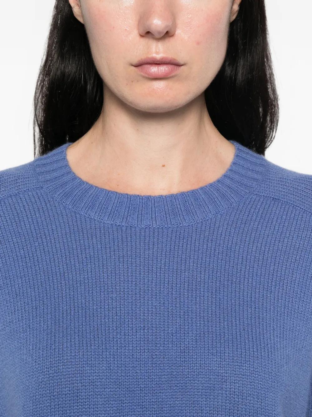 Allude Trui met korte mouwen Blauw