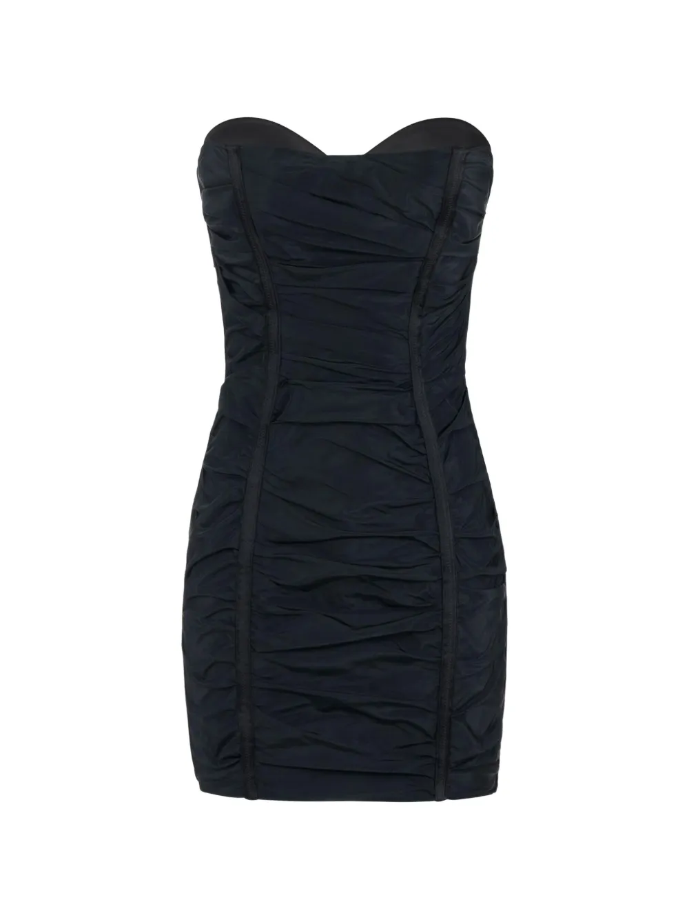 Elisabetta Franchi Taffeta voile mini-jurk Zwart