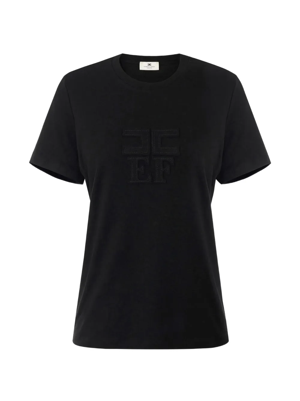Elisabetta Franchi jersey T-shirt with logos
