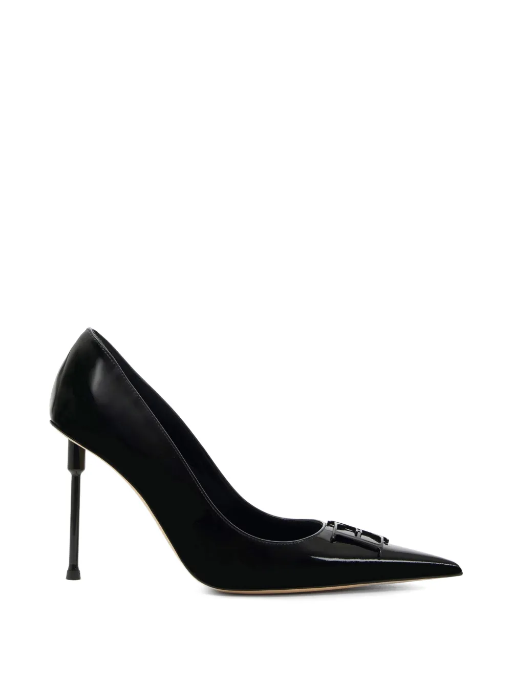 Elisabetta Franchi patent-leather pumps Zwart