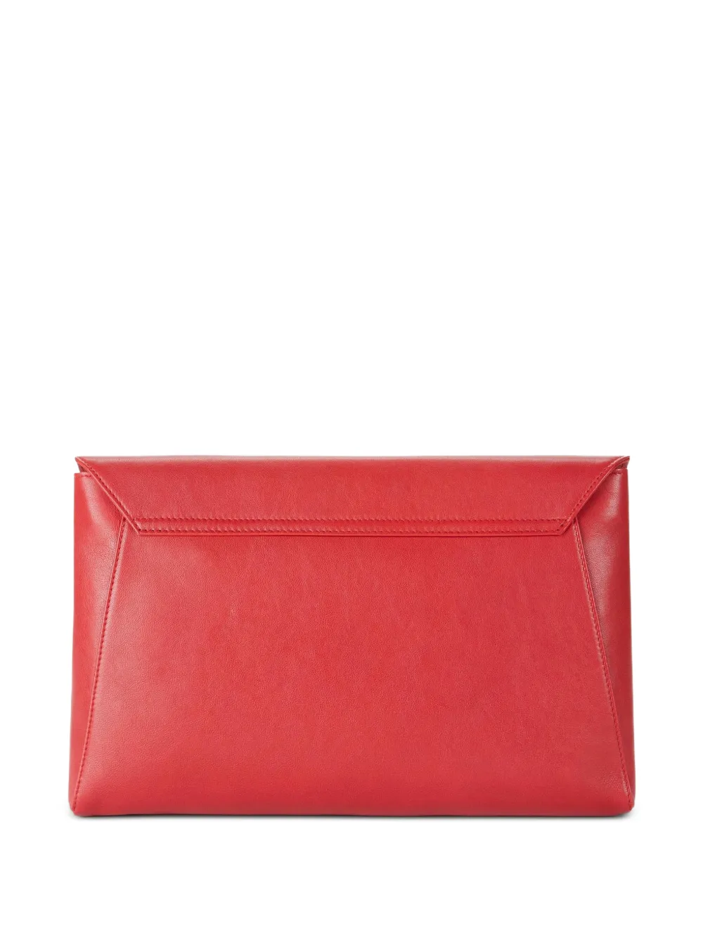 Elisabetta Franchi Leren clutch Rood