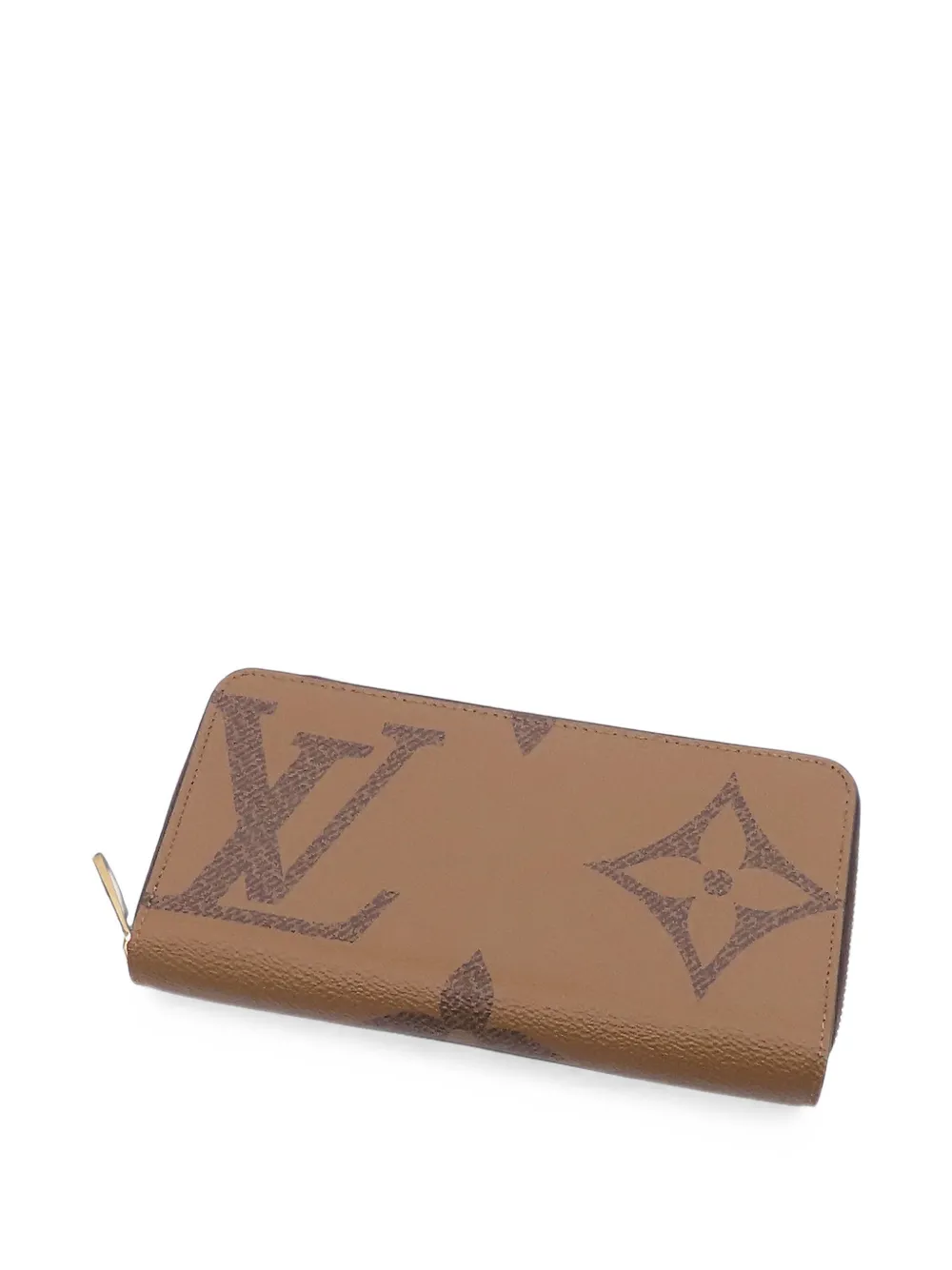 Louis Vuitton Pre-Owned 2021-2026 Monogram Giant Reverse Zippy Wallet long wallets - Marrone