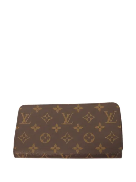 Louis Vuitton Pre-Owned 2021-2026 Monogram Zippy Wallet long wallets