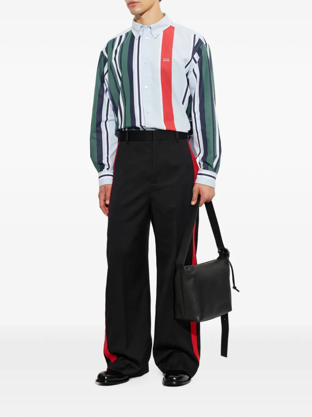 LOEWE Broek met zijstreep Zwart