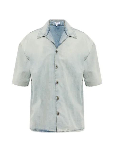 LOEWE short-sleeve denim shirt