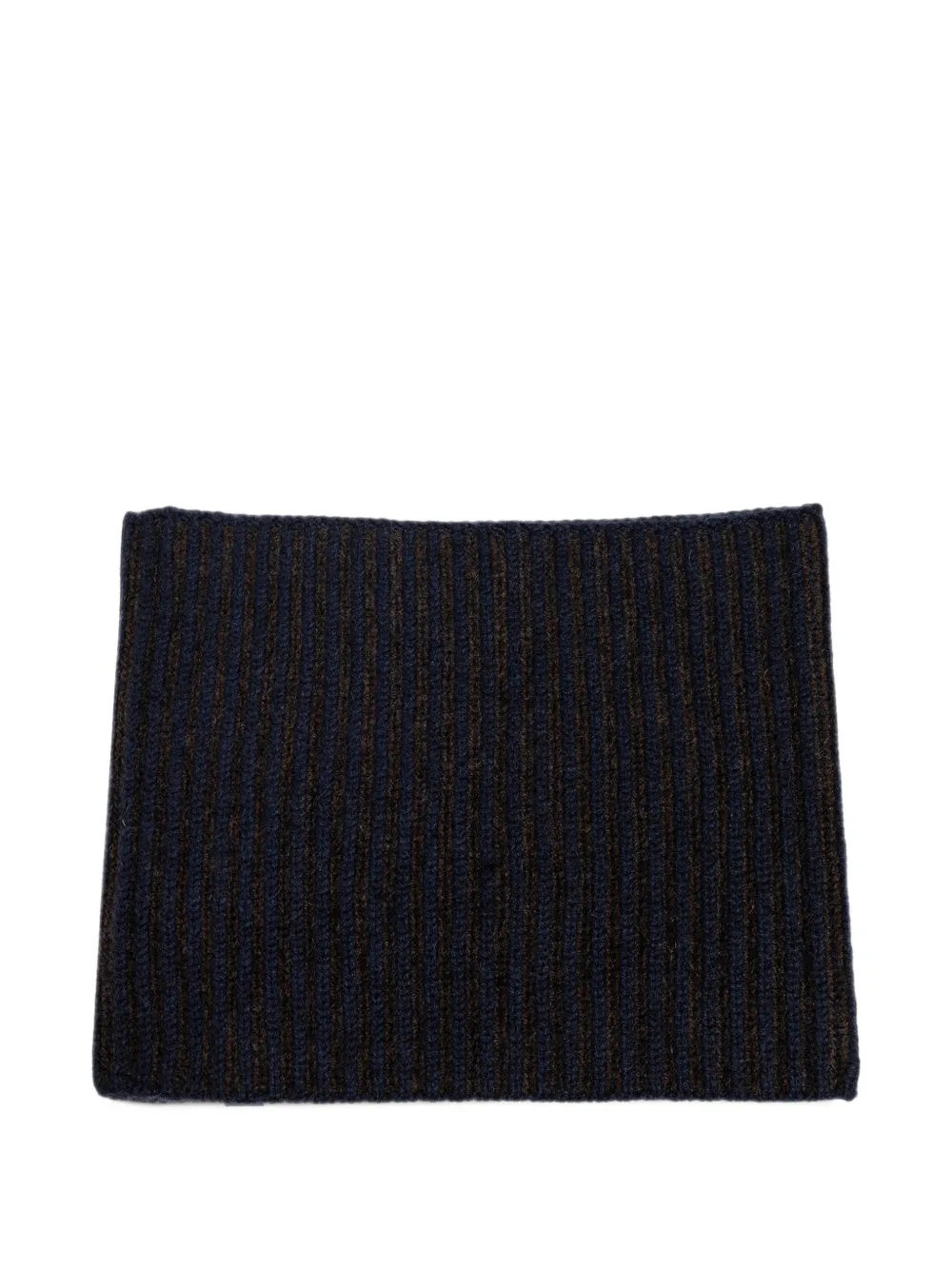 Sease Ribbed Snood in Blue, view 2