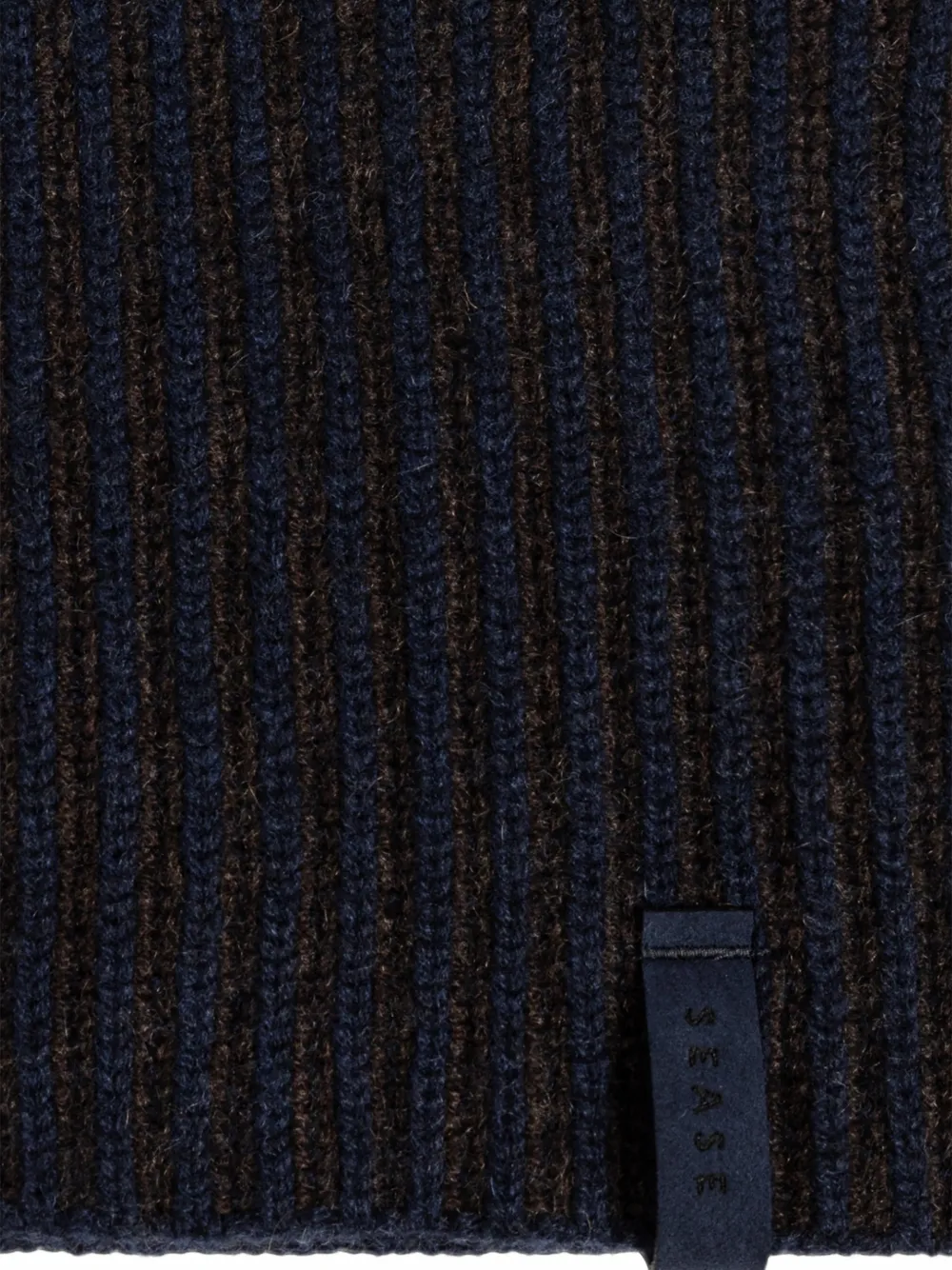 Sease Ribbed Snood in Blue, view 3