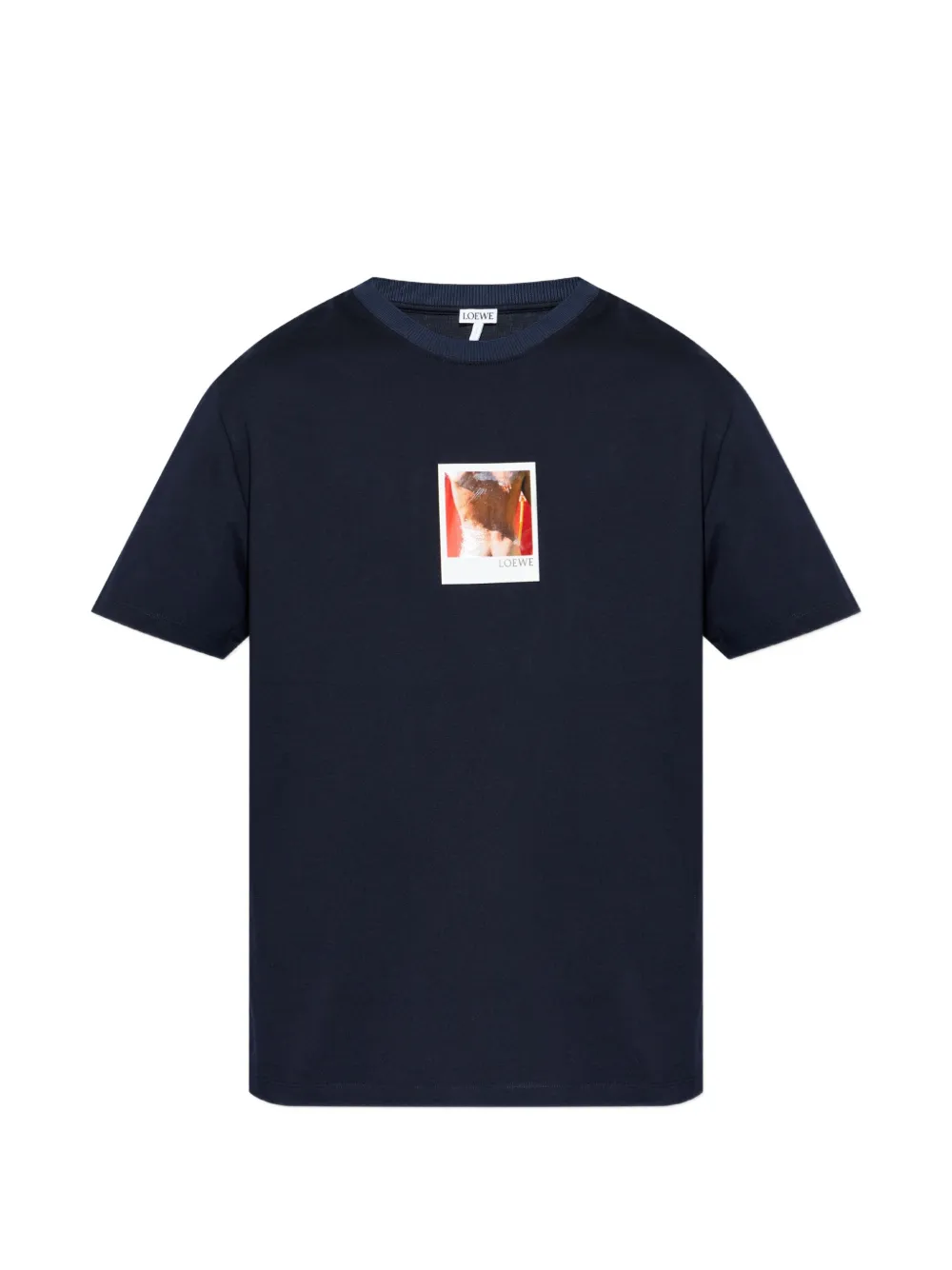 LOEWE photo-print T-shirt - Blu