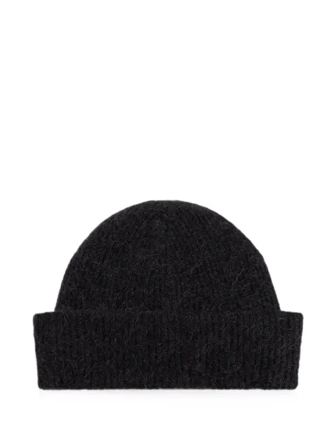 Laneus ribbed-knit beanie hat