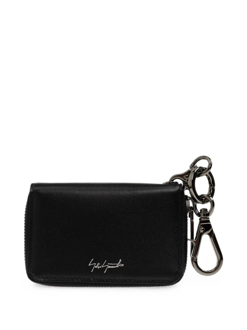 Discord Yohji Yamamoto leather pouch keychain - Schwarz