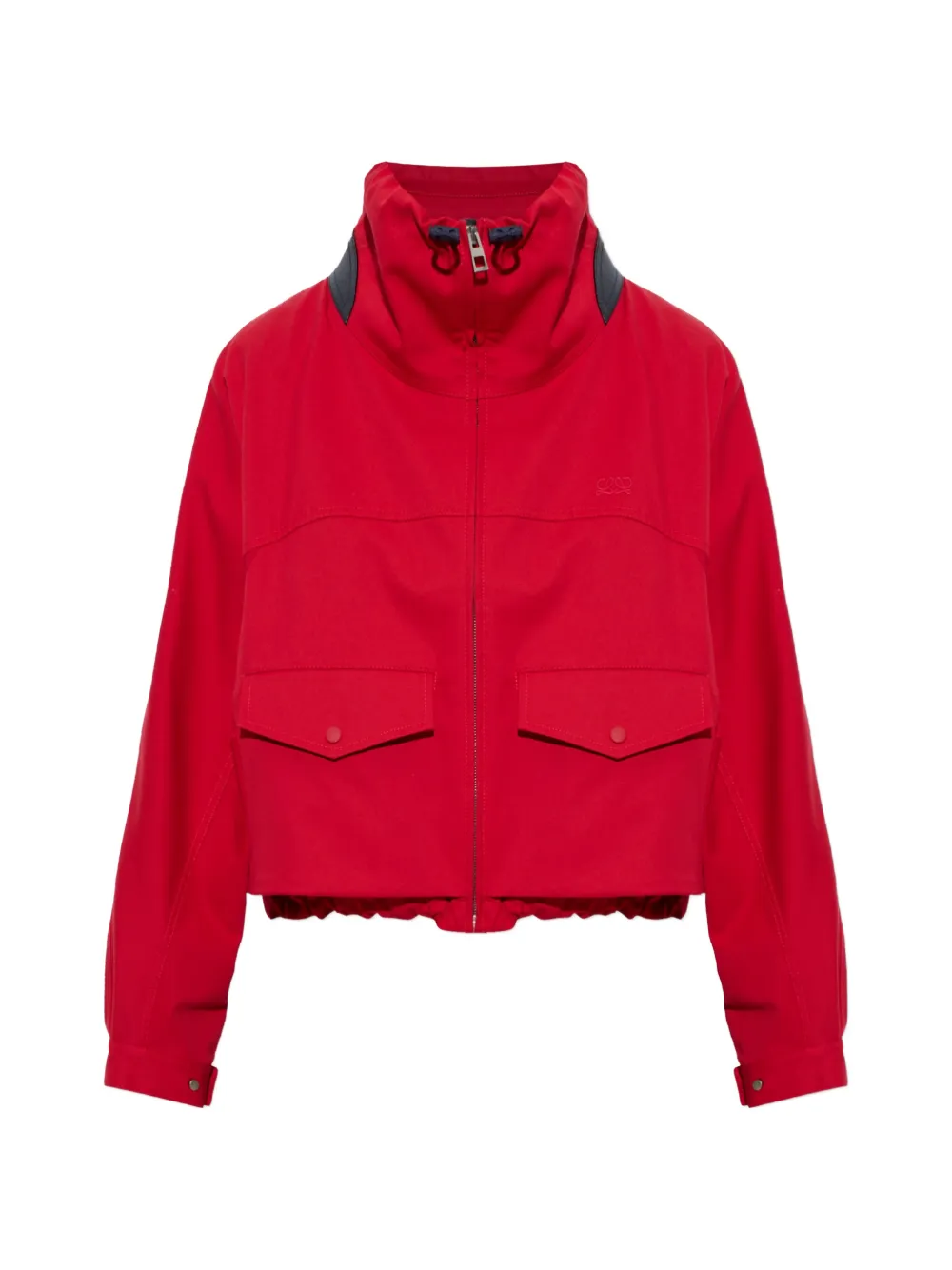 LOEWE zip-fastening jacket - Rosso