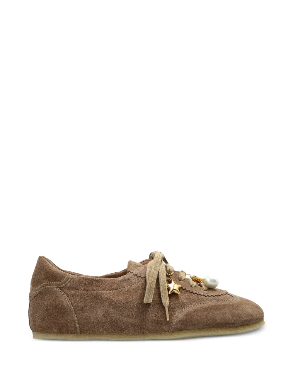 AGL Hoola Hoop Charms suede sneakers