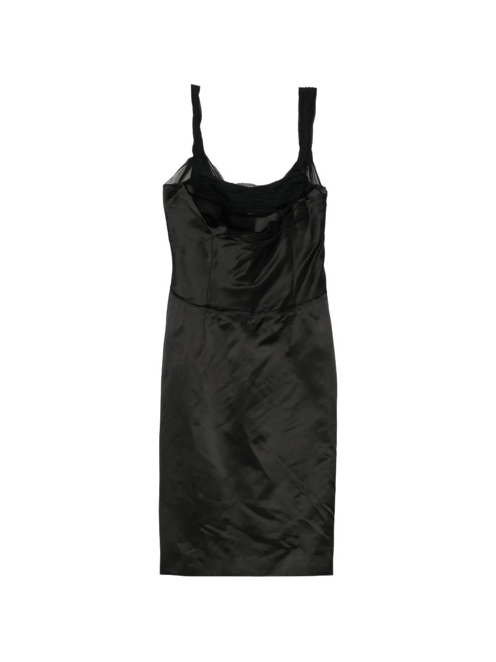Prada Pre-Owned structured bodice dress - Nero