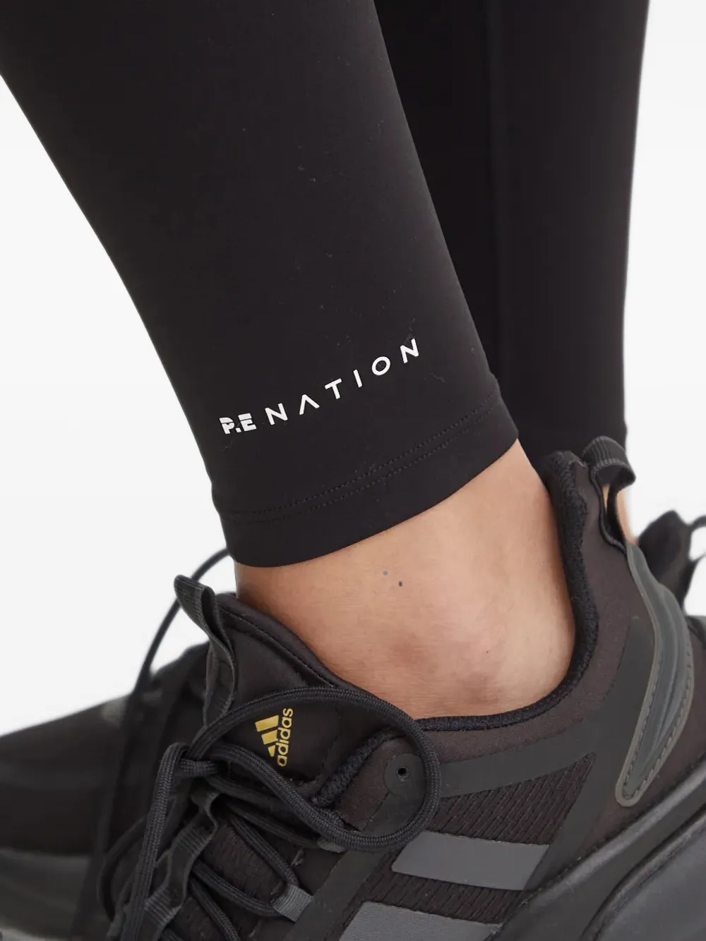 P.E Nation Legging met logoprint Zwart