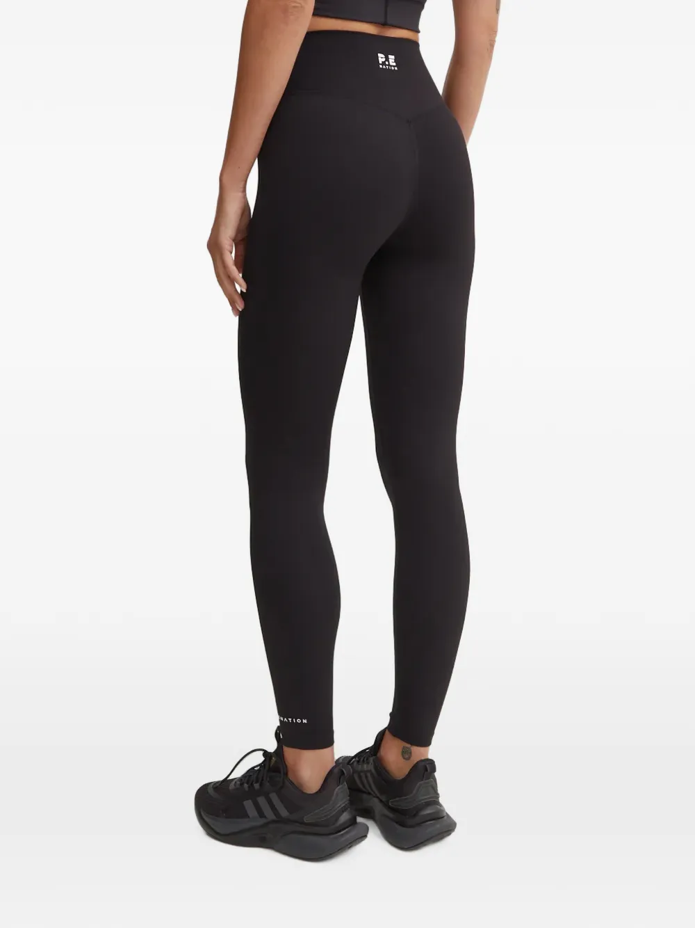 P.E Nation Legging met logoprint Zwart