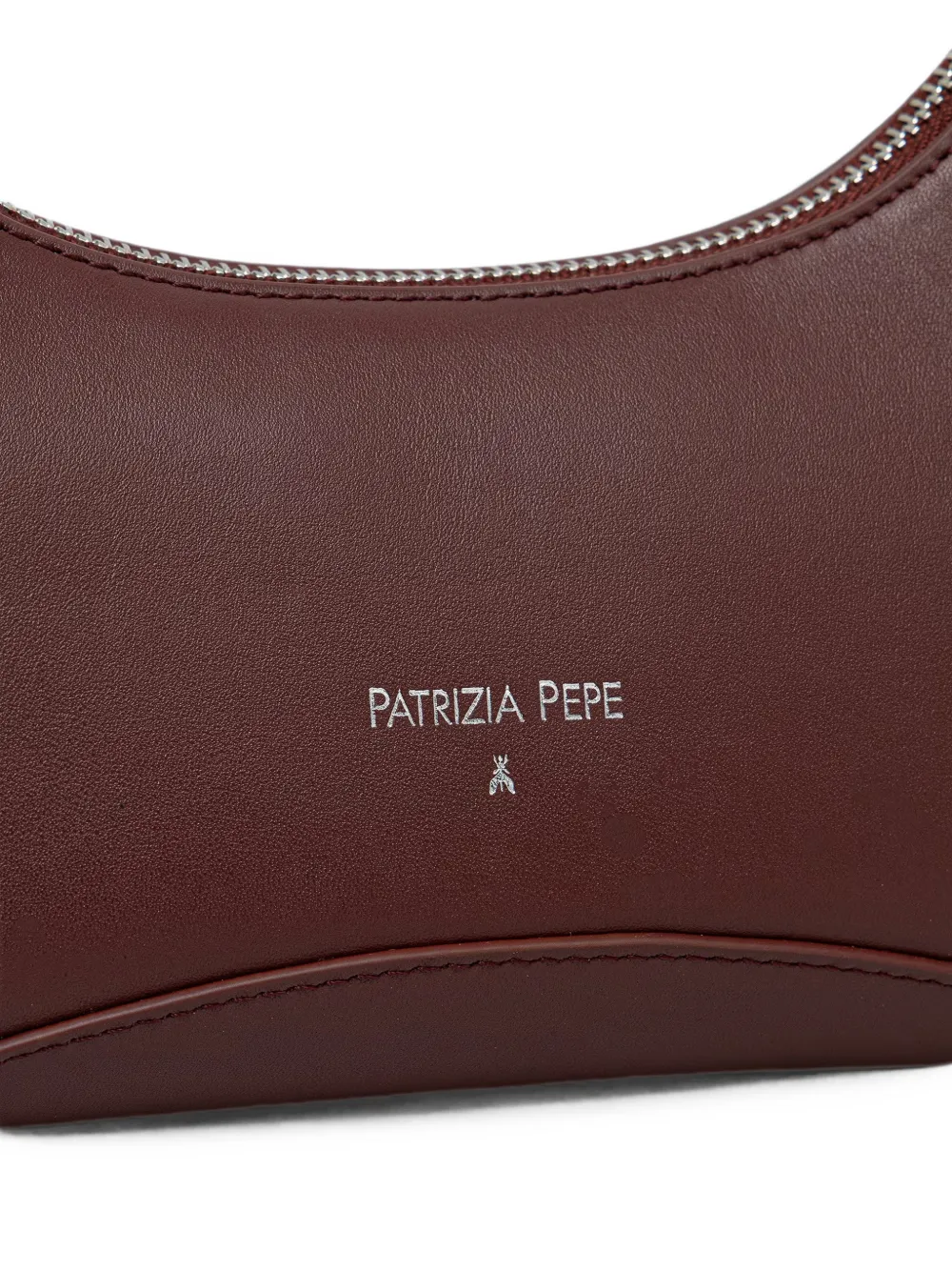 Patrizia Pepe Shopper met logoprint Rood