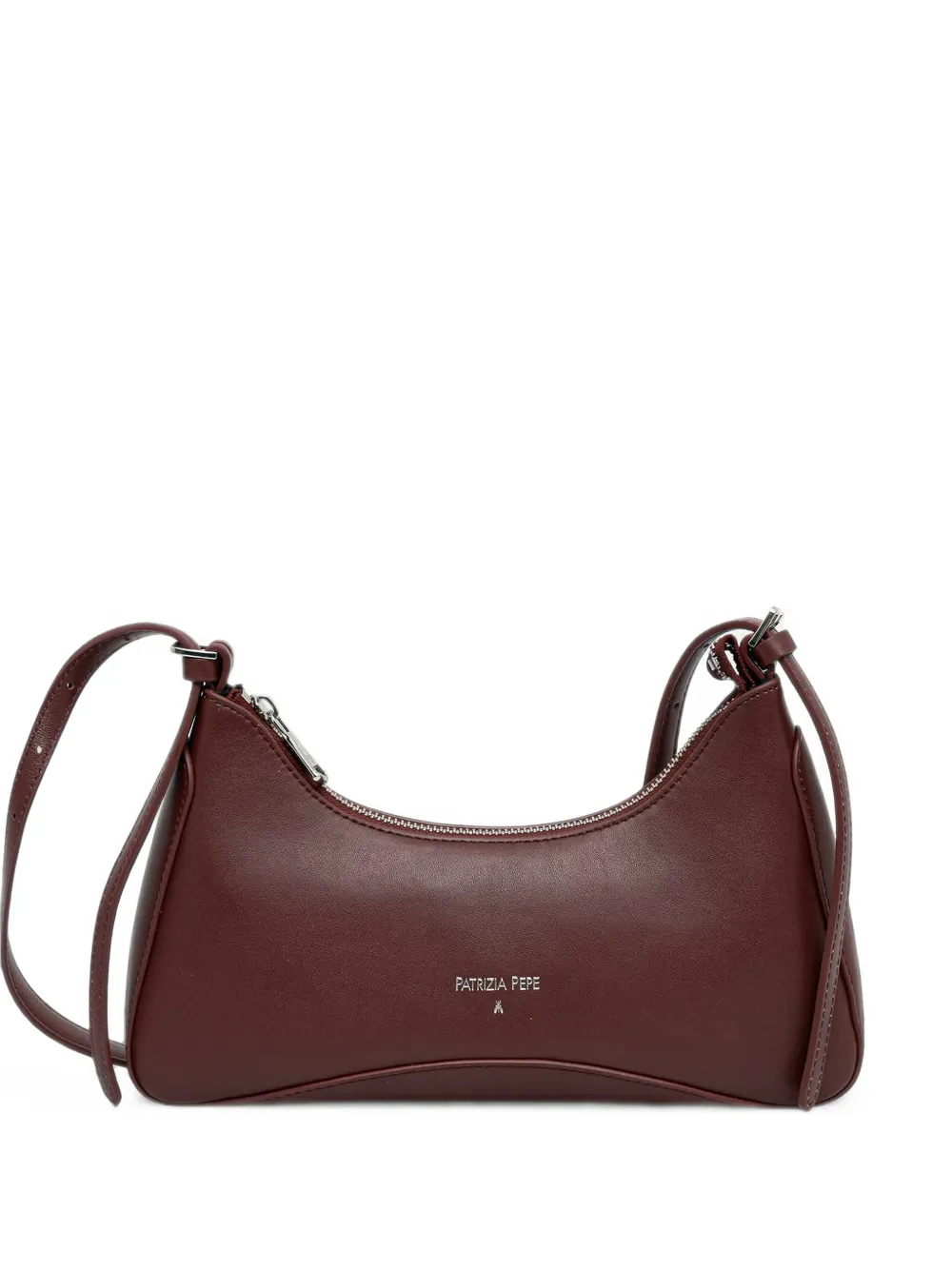 Patrizia Pepe logo-print zip-up tote bag - Rot