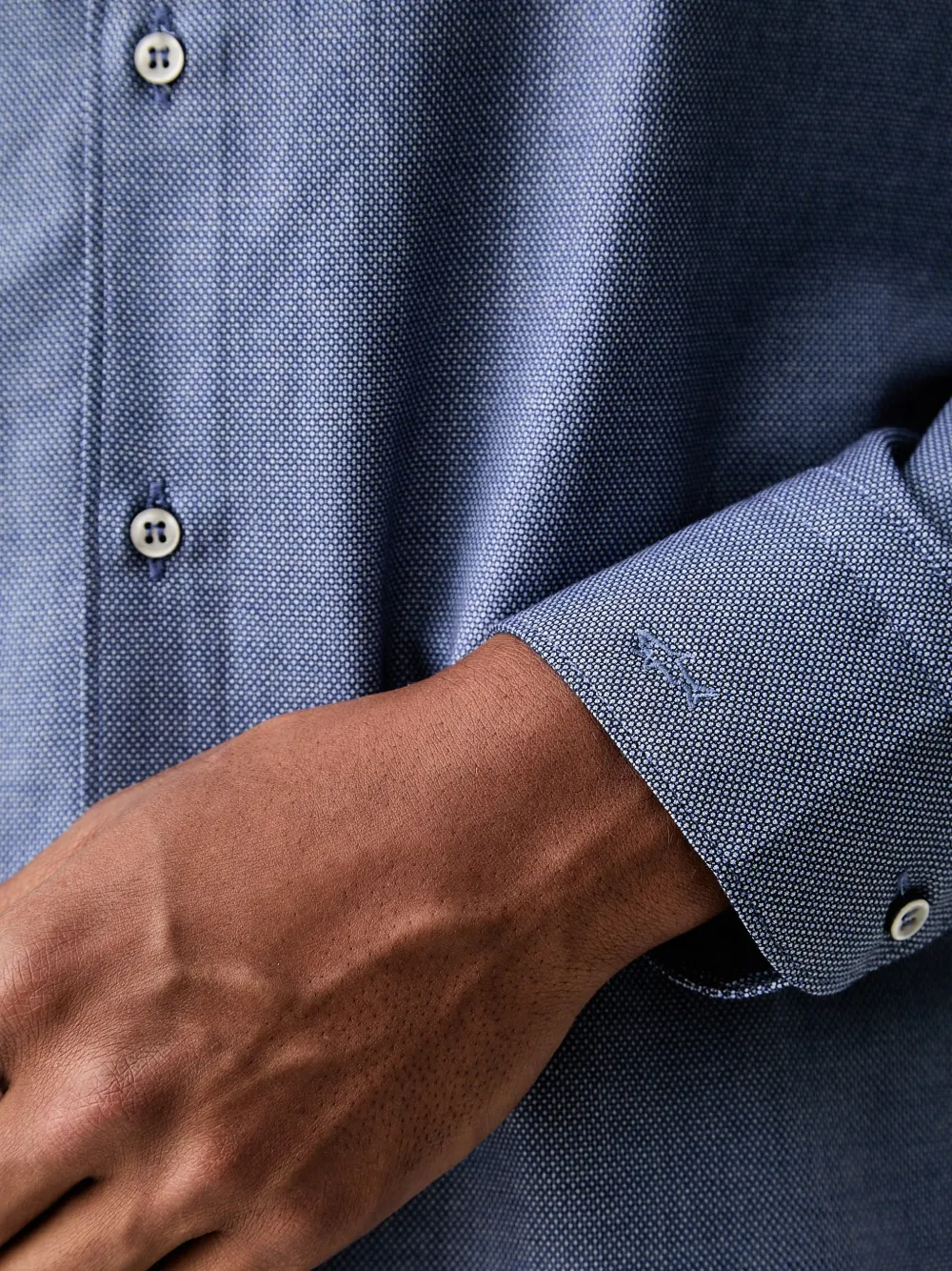 Paul & Shark Overhemd met micro patroon Blauw