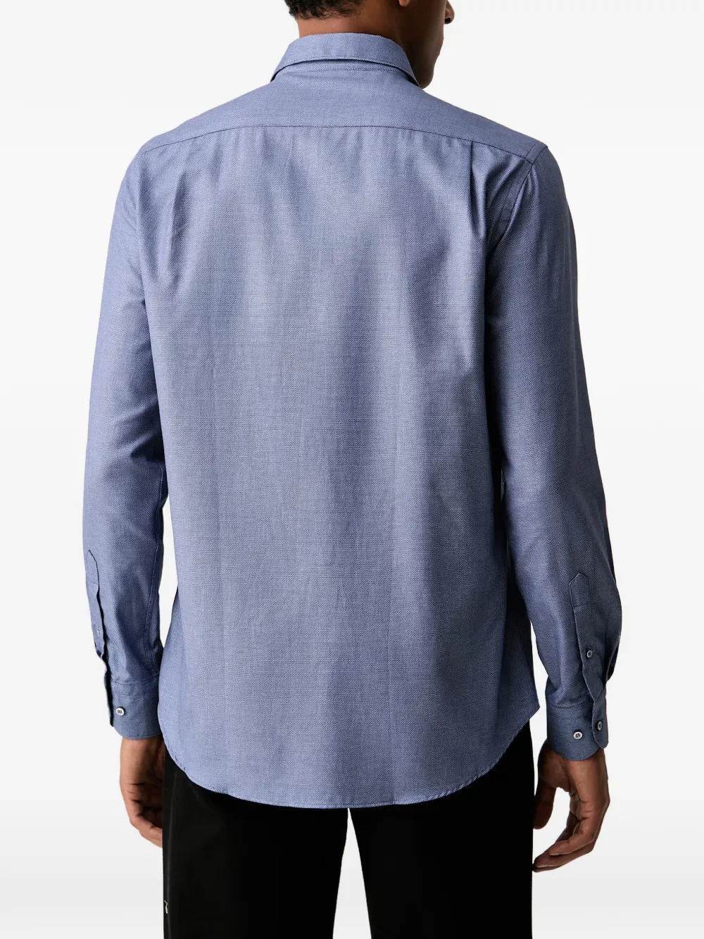 Paul & Shark Overhemd met micro patroon Blauw