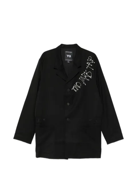 Y-3 notched-lapel blazer
