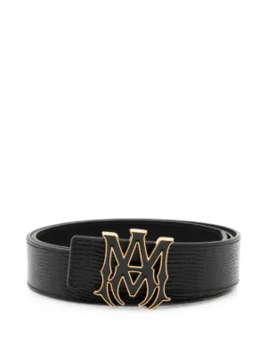 AMIRI Ma Stud 4cm Belt | Black | FARFETCH
