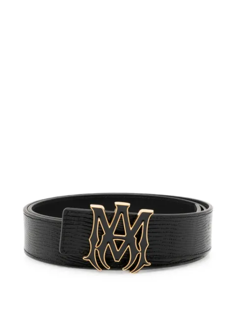 AMIRI lizard-effect MA belt