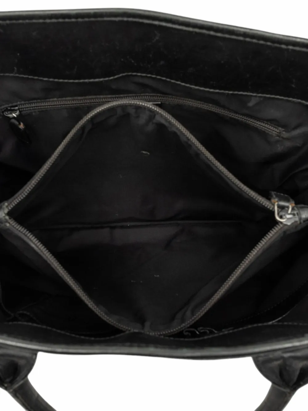 Gucci Pre-Owned 2000-2015 Guccissima Web aktetas Zwart