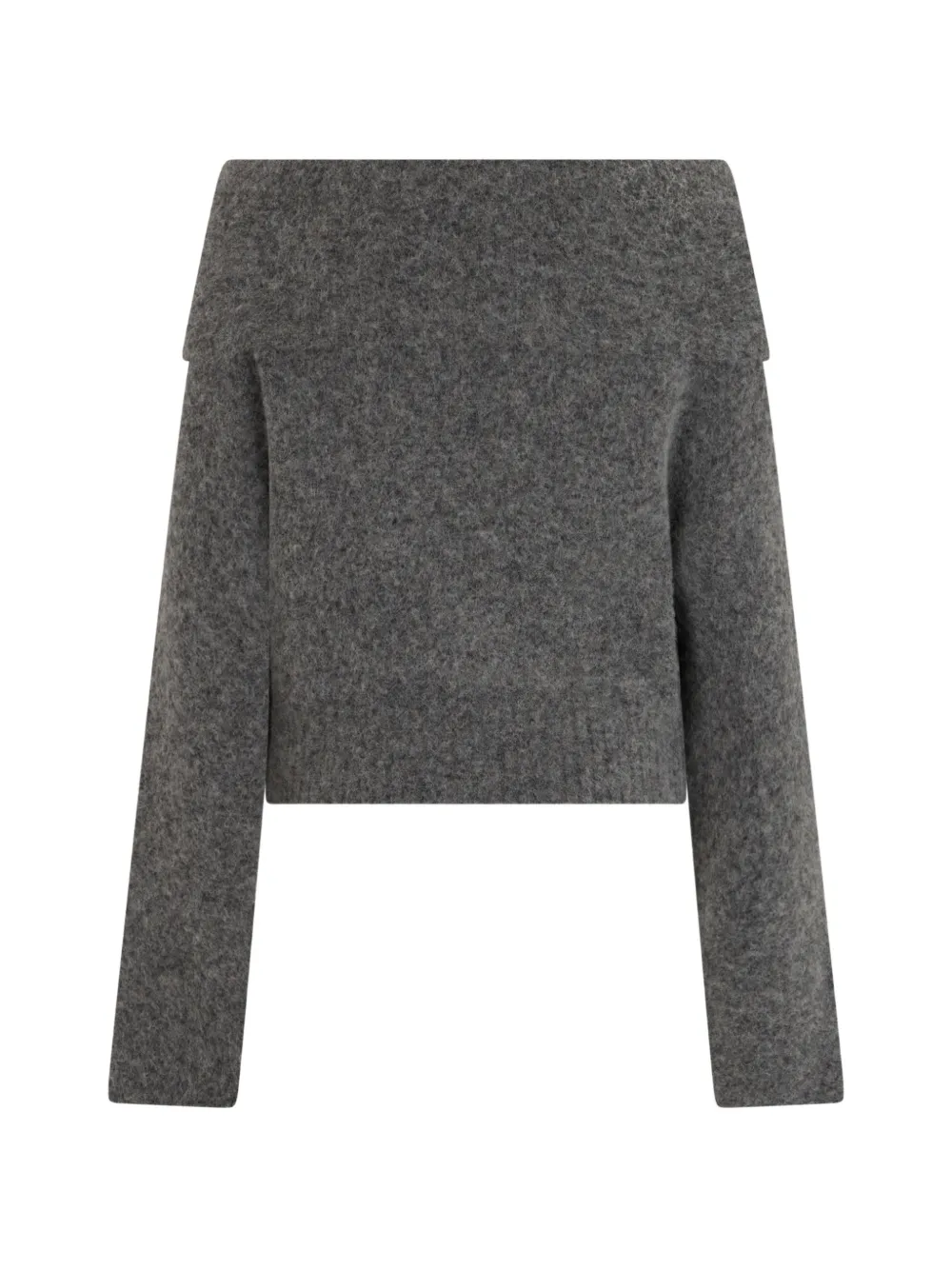 Giuseppe Di Morabito Off-shoulder gebreide trui Grijs