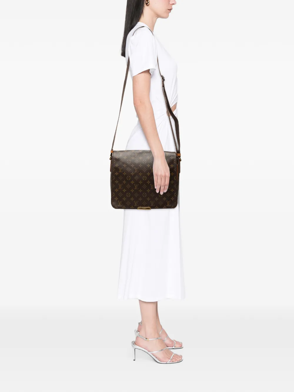 Louis Vuitton Pre-Owned 2013 Monogram Abbesses crossbody bag - Marrone