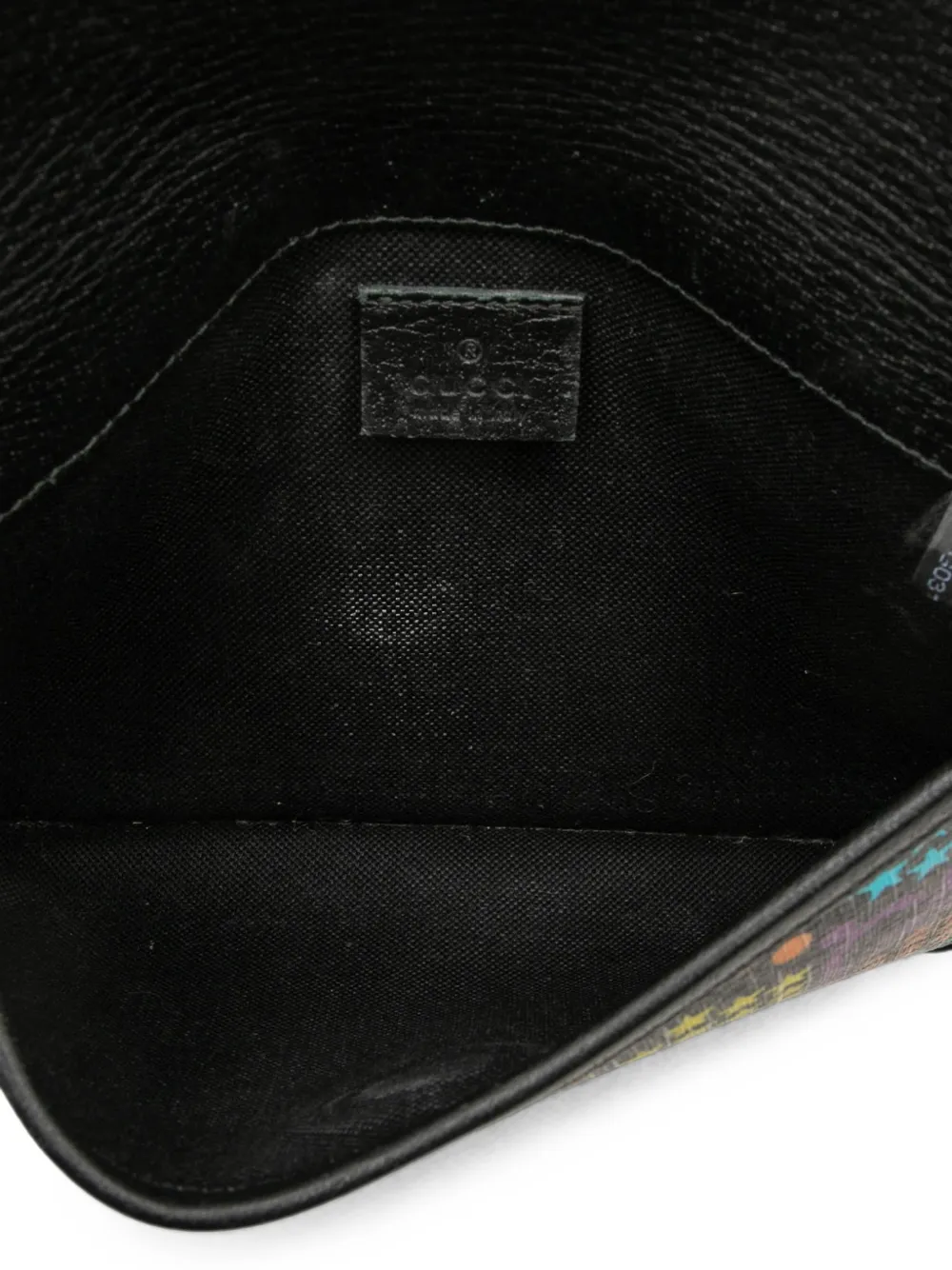 Gucci Pre-Owned 2016-2026 GG Supreme Psychedelic heuptas Zwart