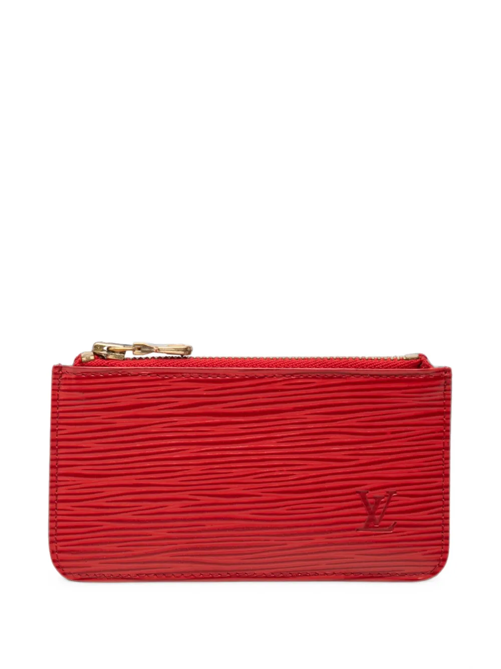 Louis Vuitton Pre-Owned Portamonete Pochette Cles in pelle Épi 1990 - Rosso