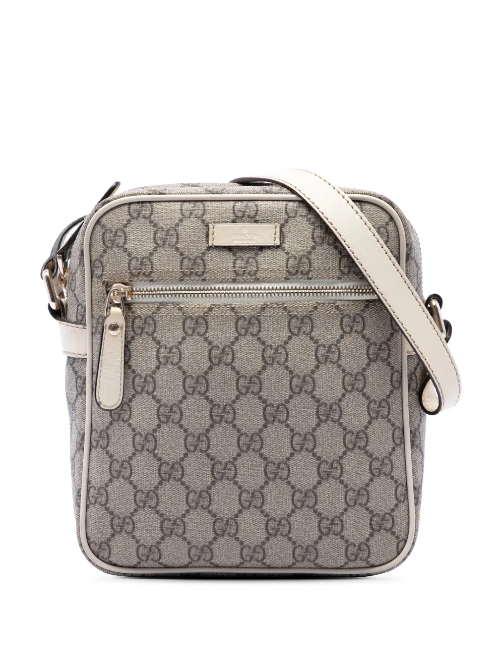 Gucci Pre-Owned 2016-2026 GG Supreme crossbody bag - Toni neutri