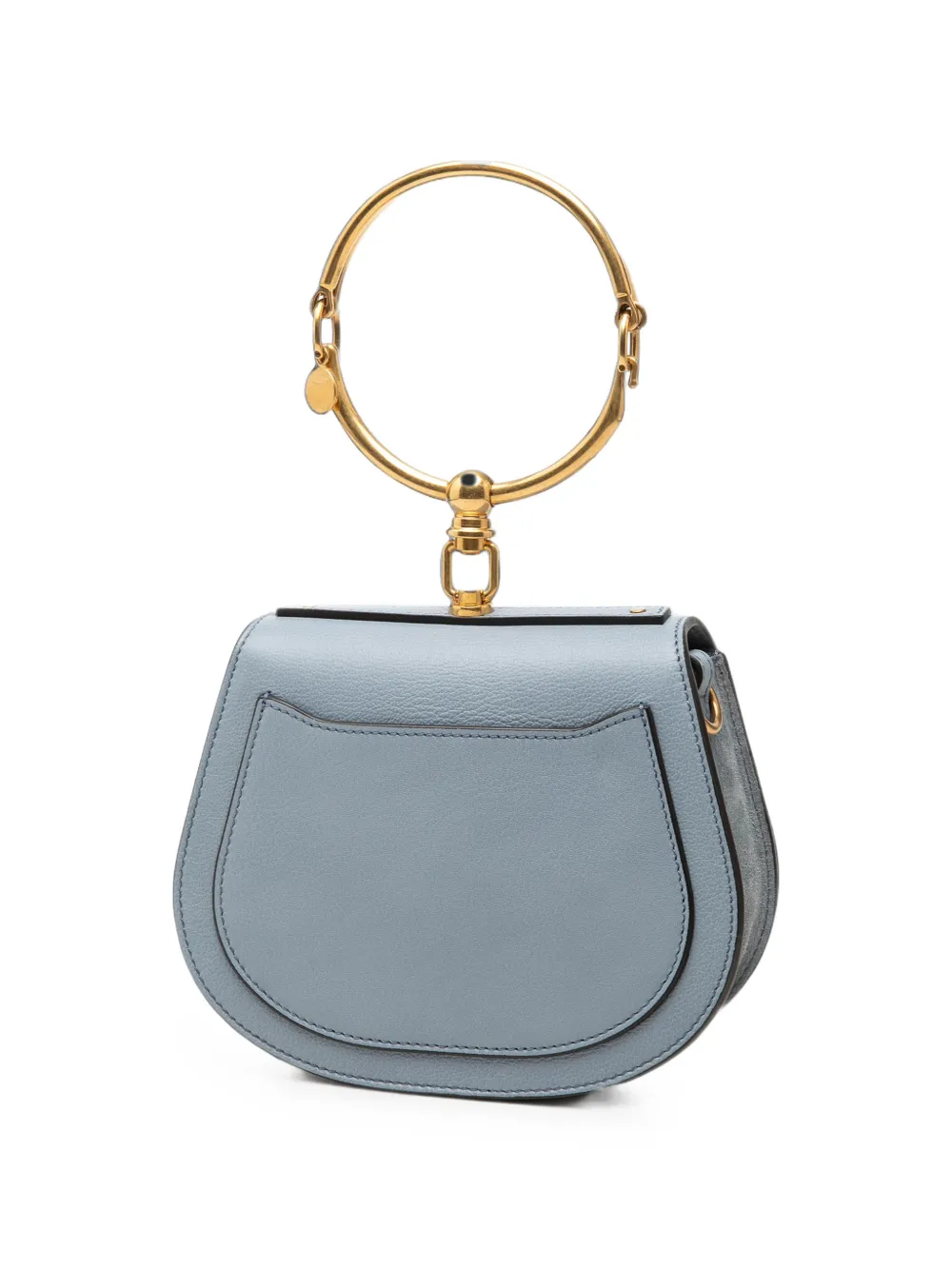 Chloé Pre-Owned 2018 Small Leather Nile Bracelet satchel - Blau
