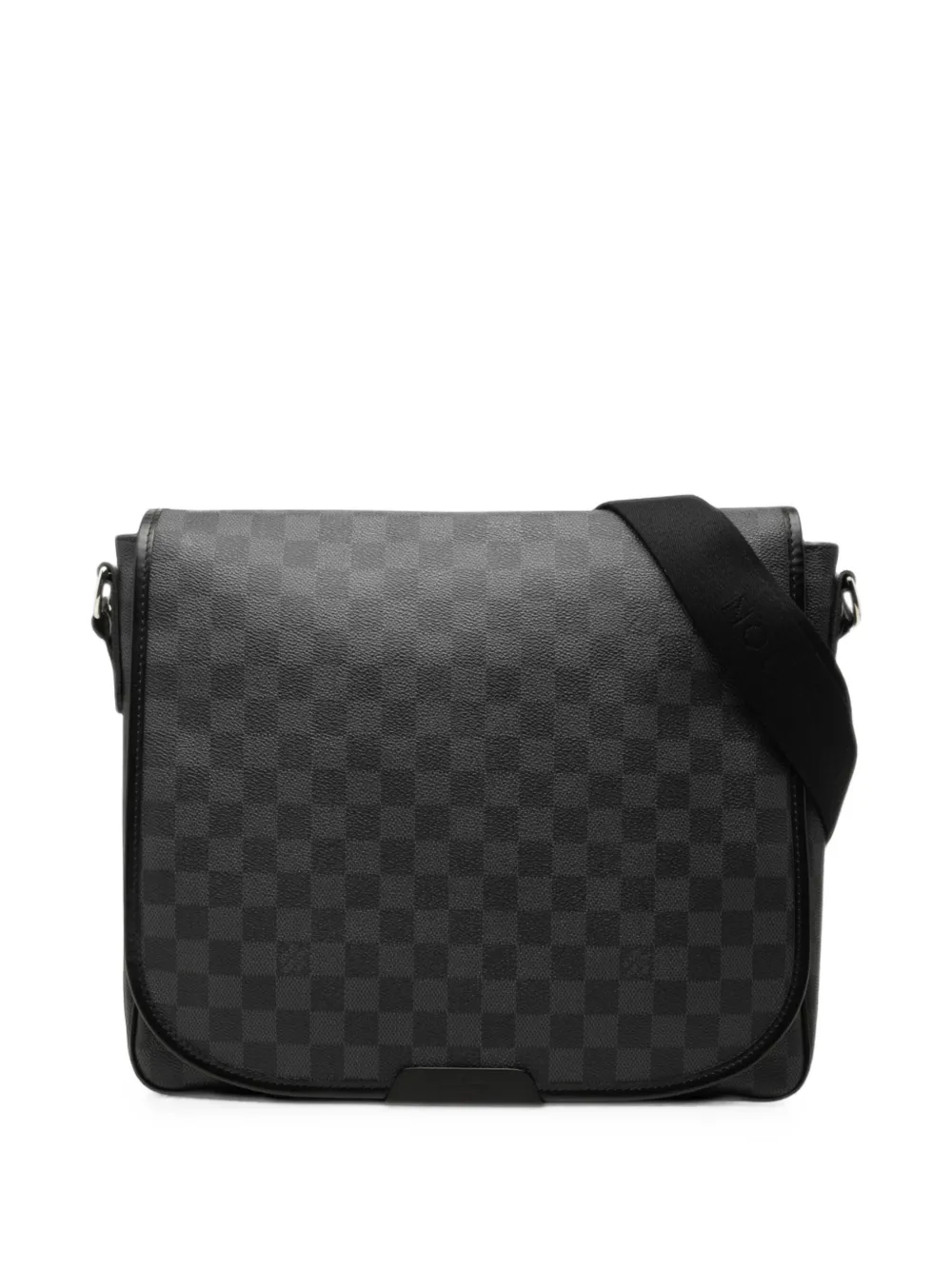 Louis Vuitton Pre-Owned 2011 Damier Graphite Daniel MM crossbody bag - Black