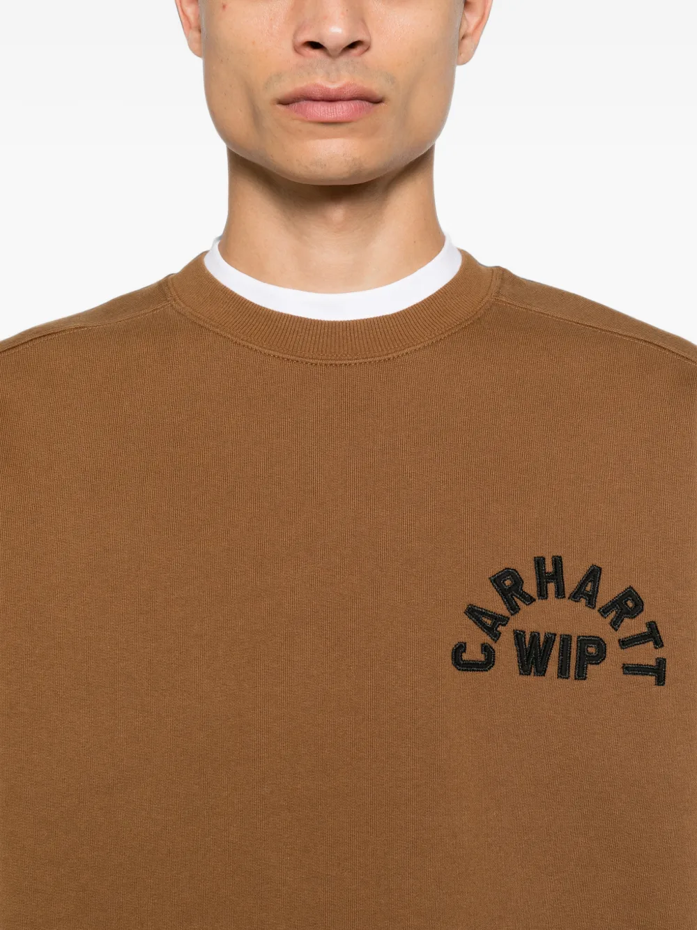 Carhartt WIP Sweater met ronde hals Bruin