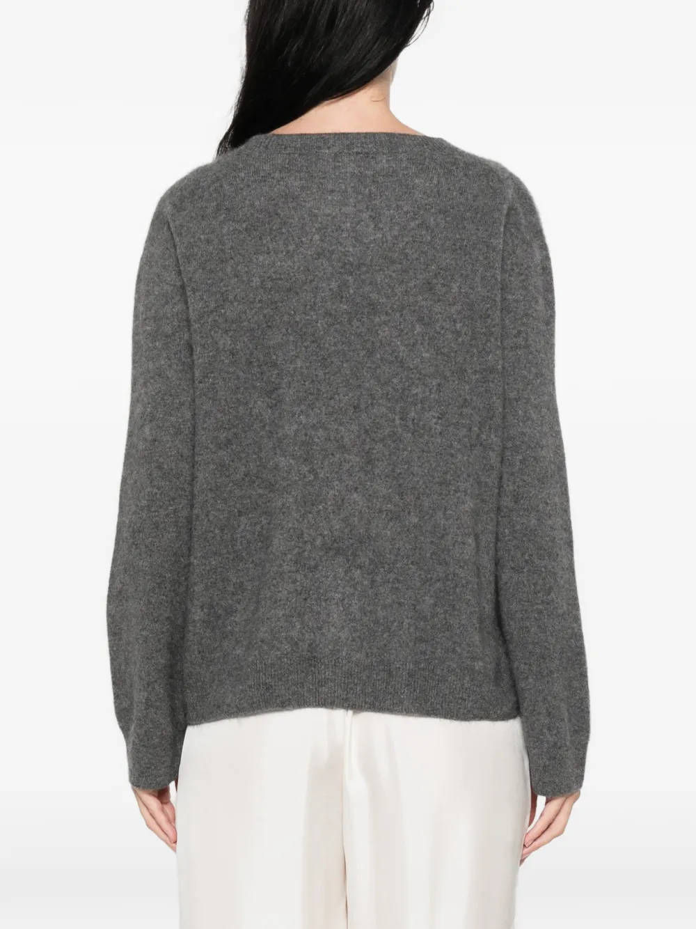 Weekend Max Mara Fijngebreide trui Grijs