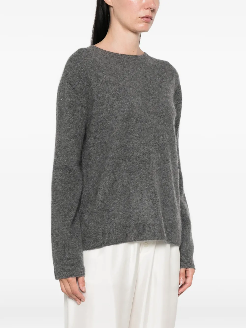 Weekend Max Mara Fijngebreide trui Grijs