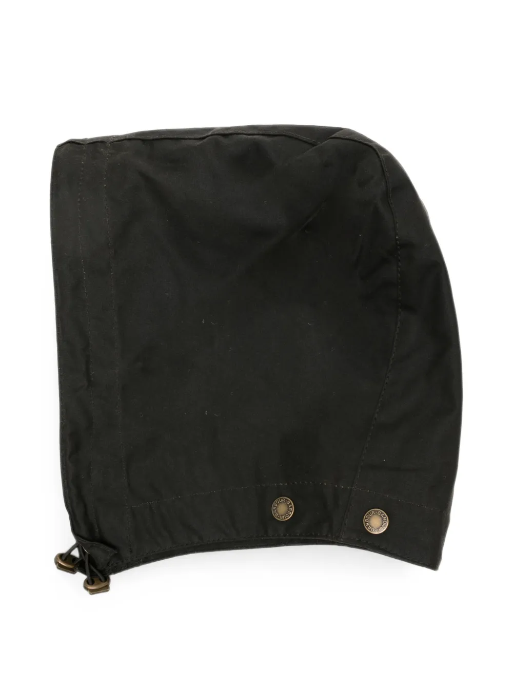 Barbour Capuchon met drukknoop Groen