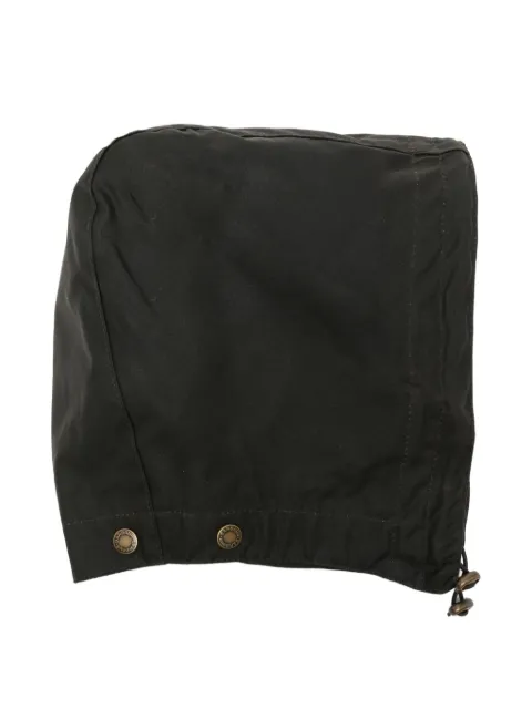 Barbour press-stud hood