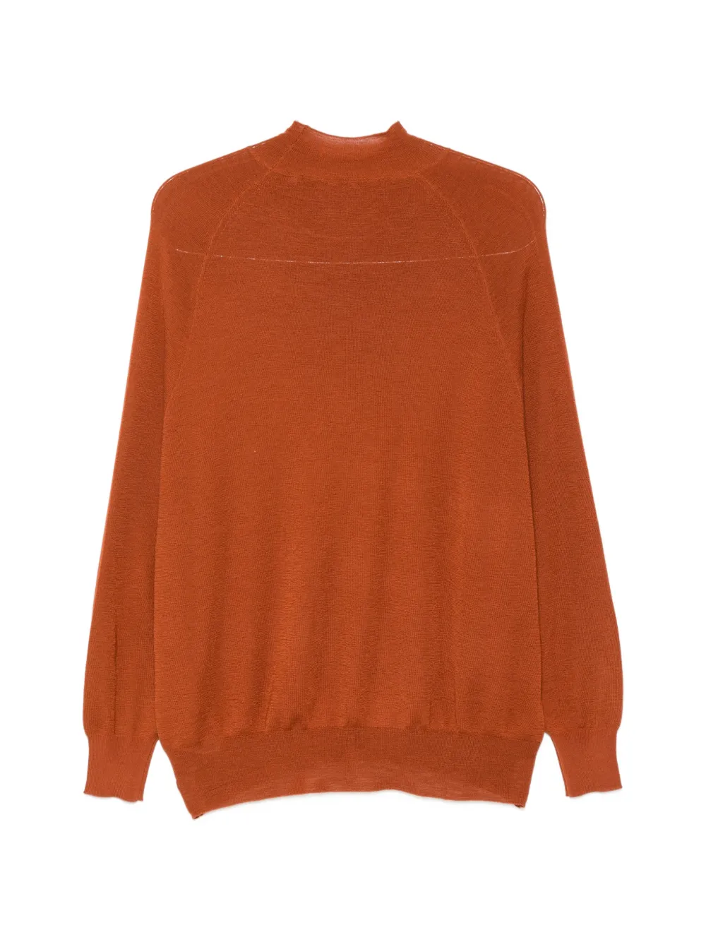 ASPESI Trui met hoge hals Oranje