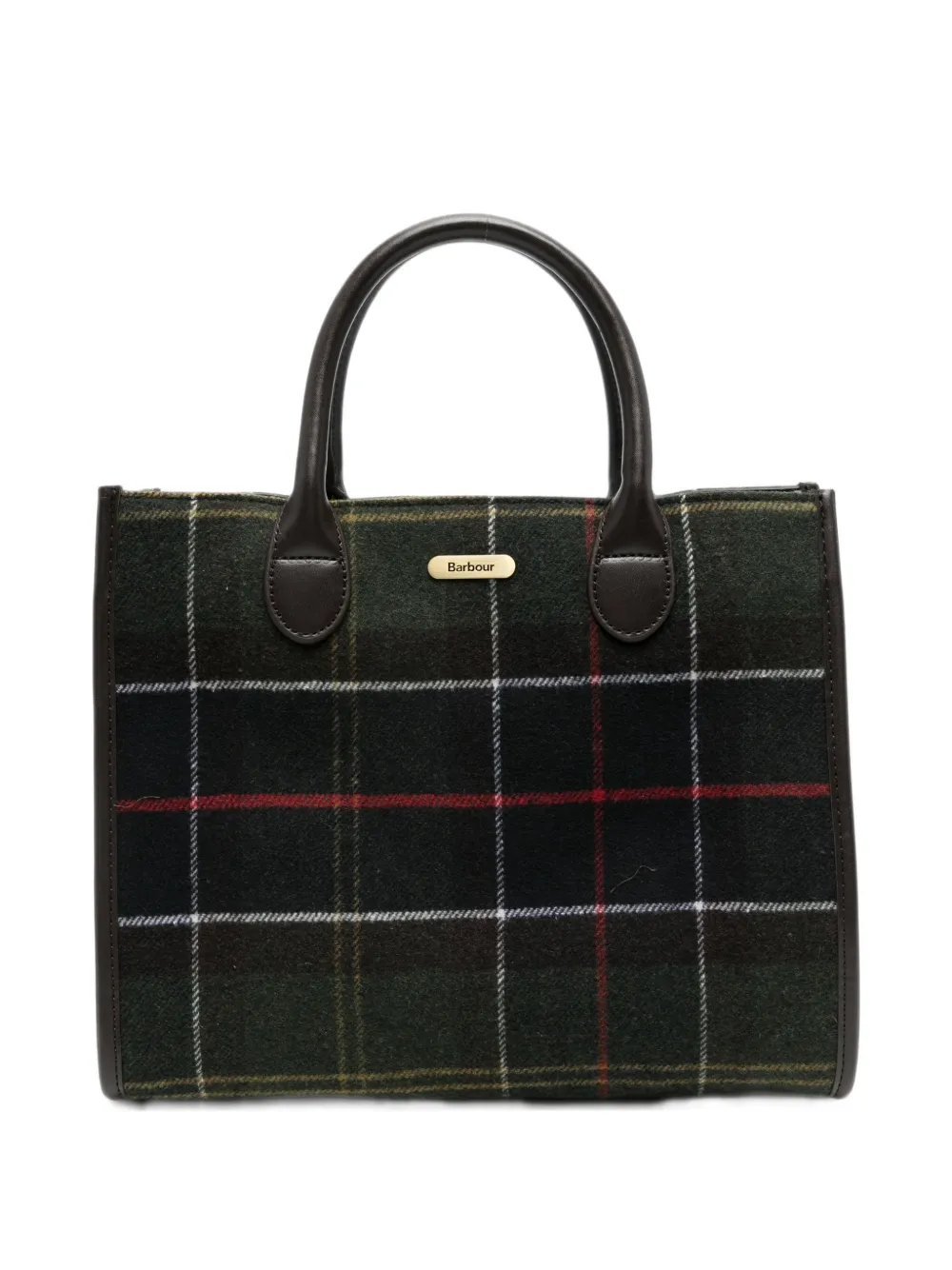 Barbour Classic Tartan tote bag - Grün