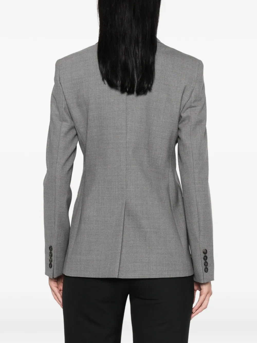 Max Mara Jack met dubbele rij knopen Grijs