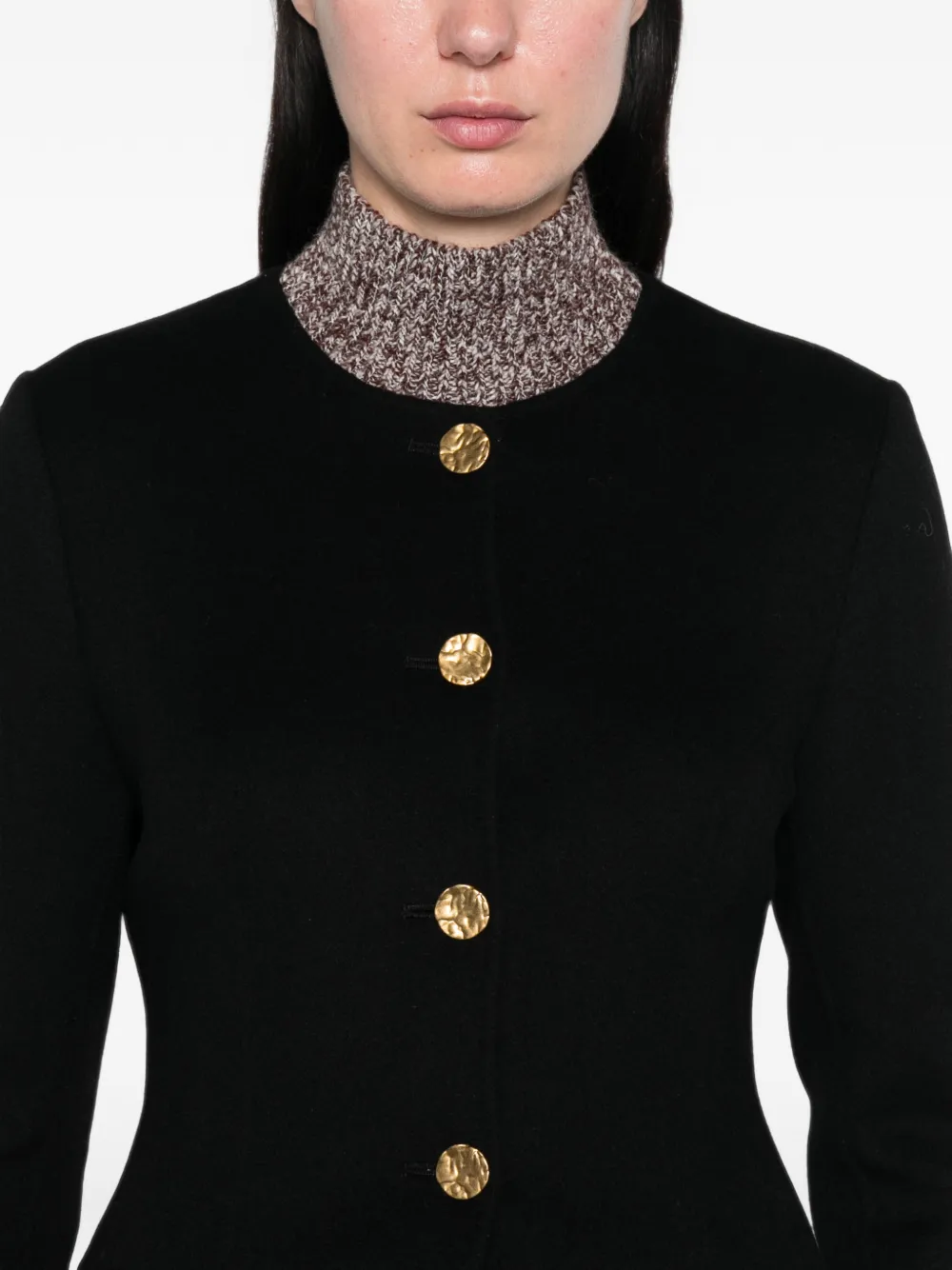 Arma Button-up jack Zwart