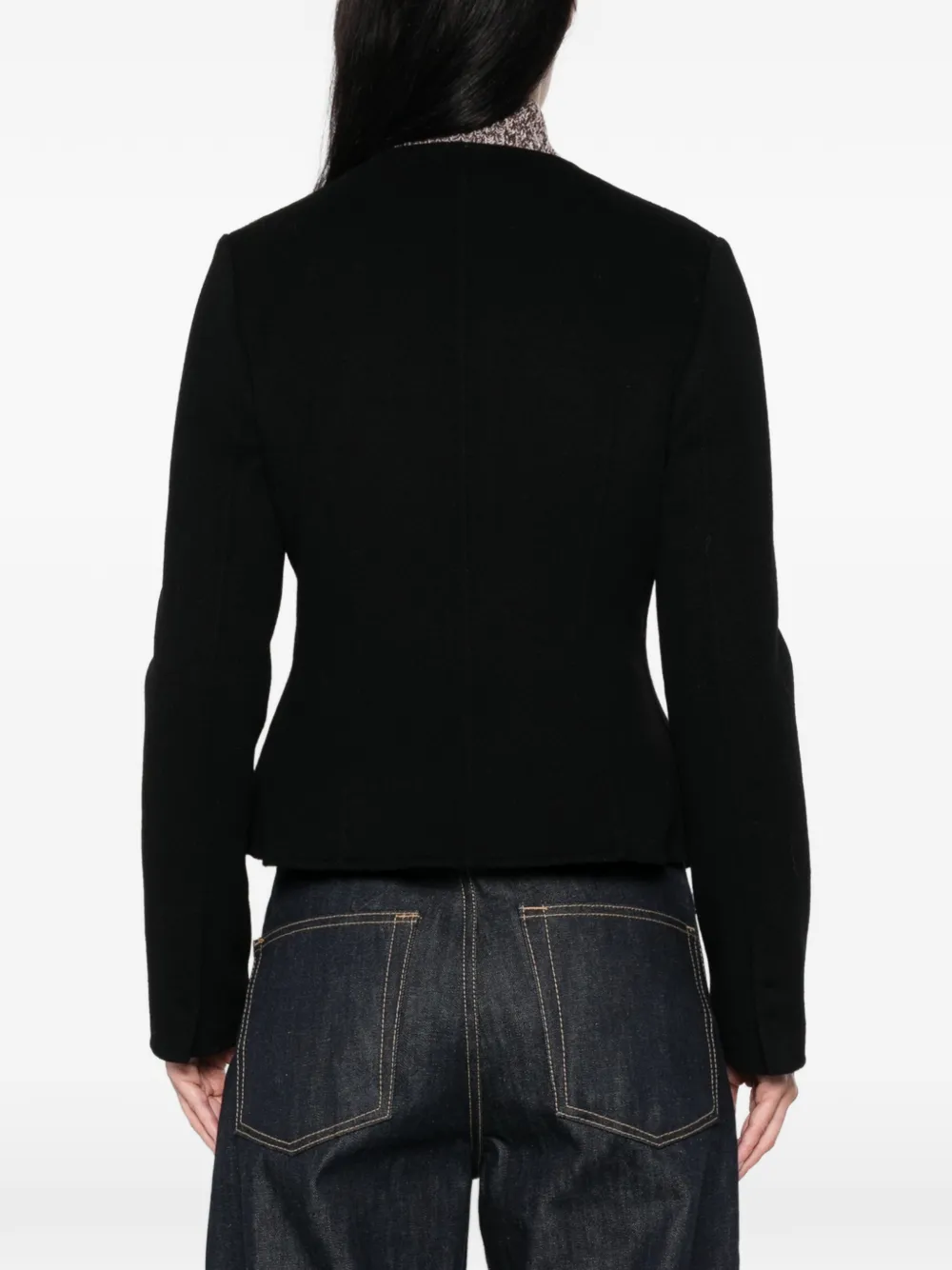 Arma Button-up jack Zwart
